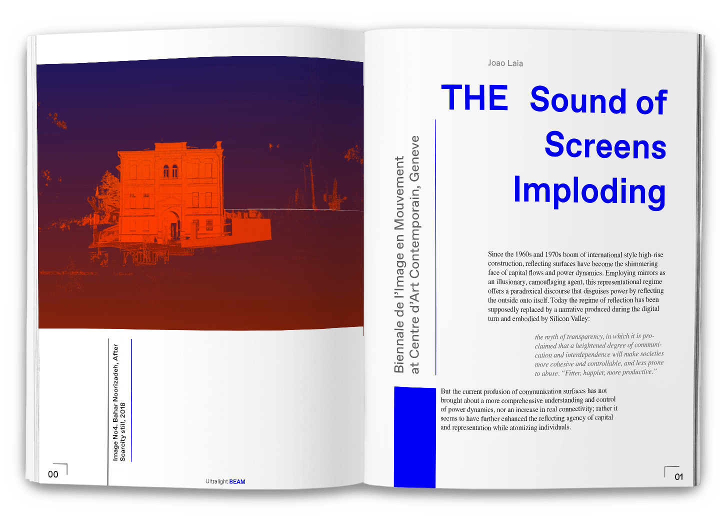 Article of the Biennial of Genoa