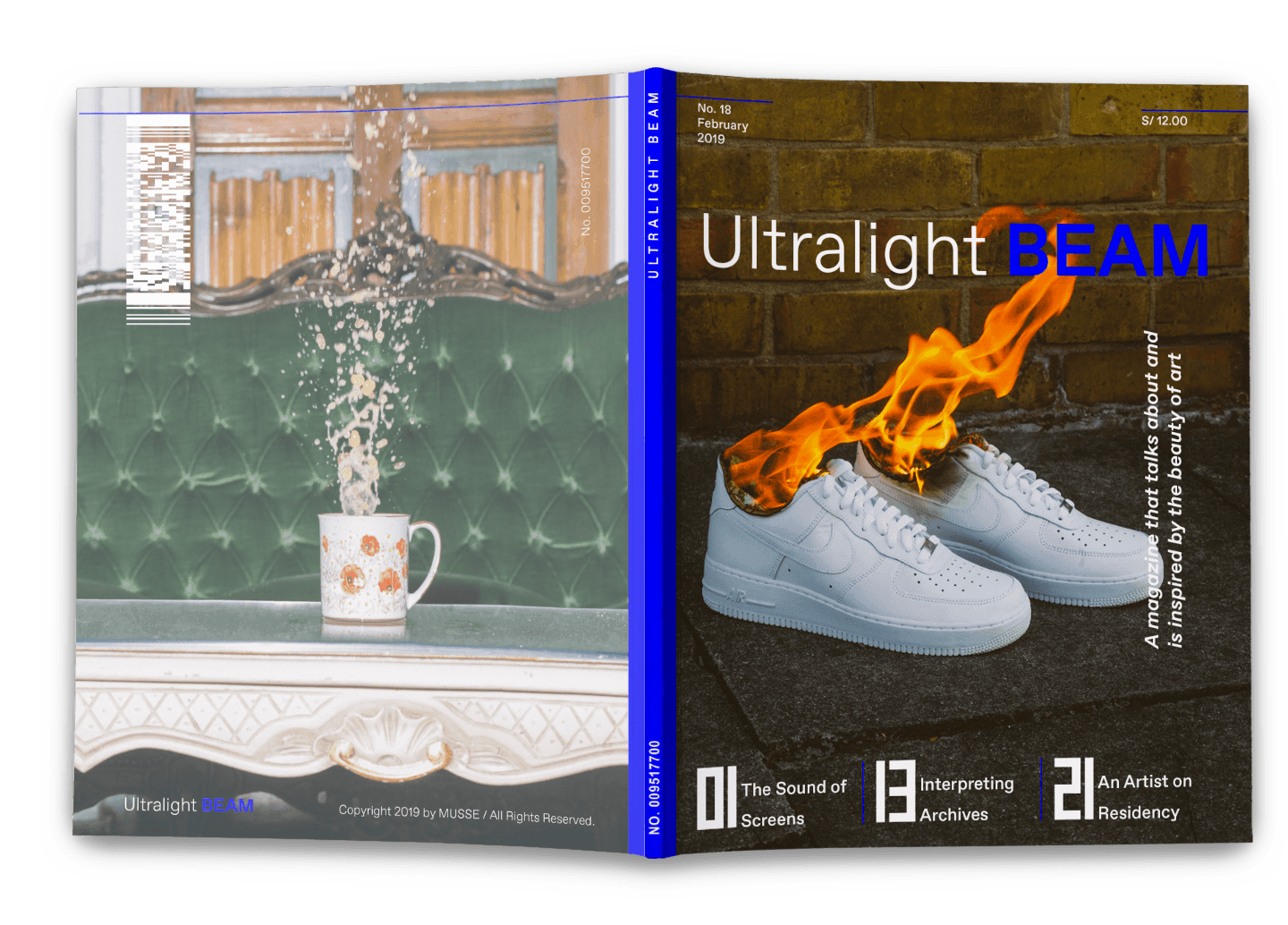 Ultralight Beam Cover magazine